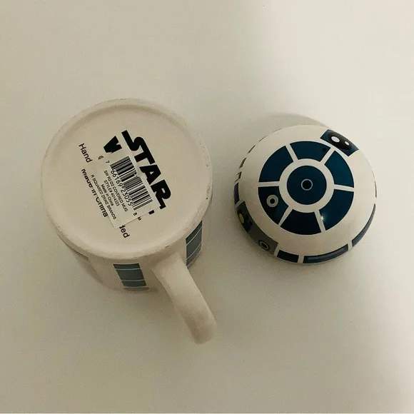 Star Wars R2-D2 Droid Mug with Removable Lid , Ceramic ⭐️ - Picture 7 of 8